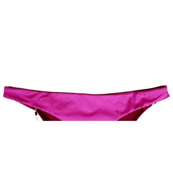 New Hurley Bikini Swim Bottom Size XL Moderate Coverage Pink Reversible Beach - Picture 3 of 10